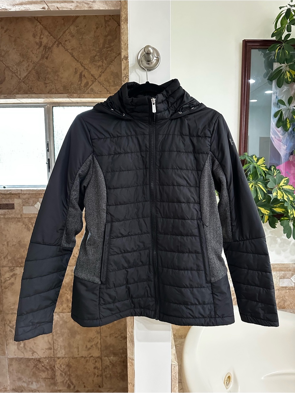 Helly Hansen W Alva Parka Black Waterproof Insulated Winter Jacket Women's L